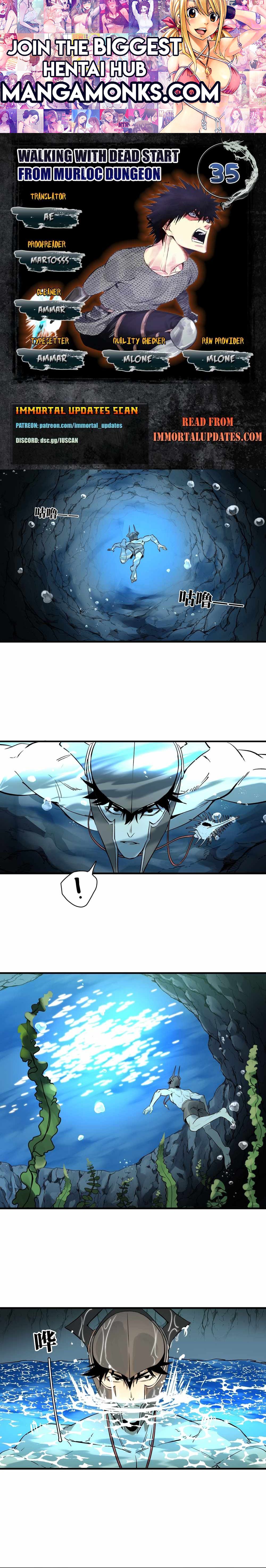 Walking with Death: Start From Murloc Dungeons chapter 35 page 1