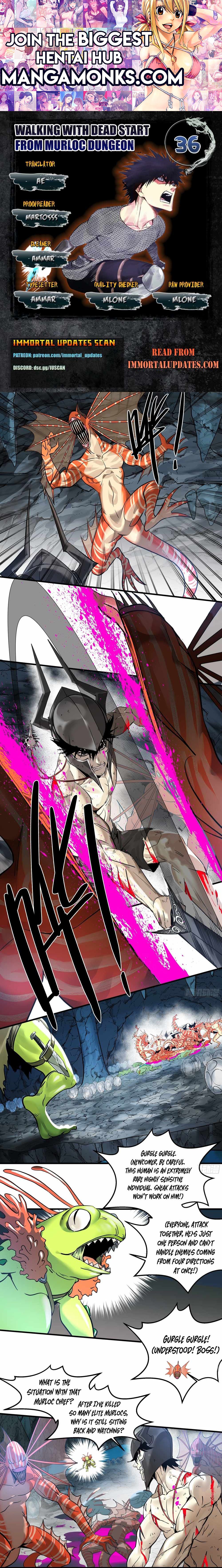 Walking with Death: Start From Murloc Dungeons chapter 36 page 1