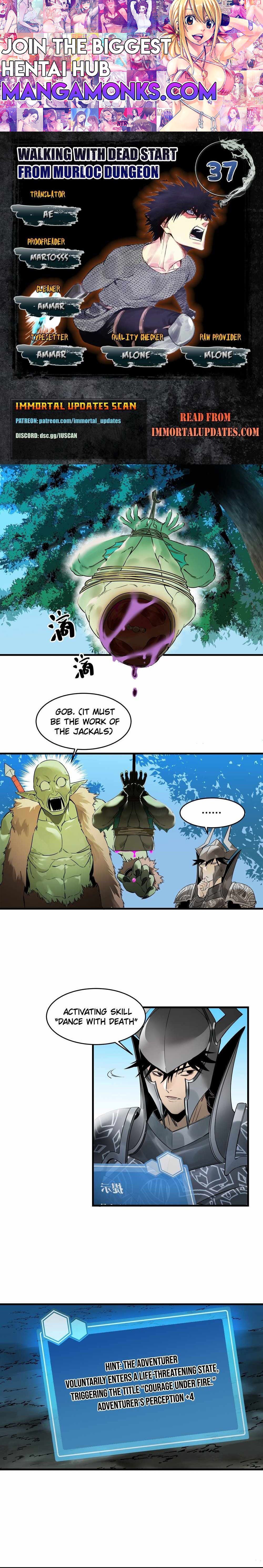 Walking with Death: Start From Murloc Dungeons chapter 37 page 1