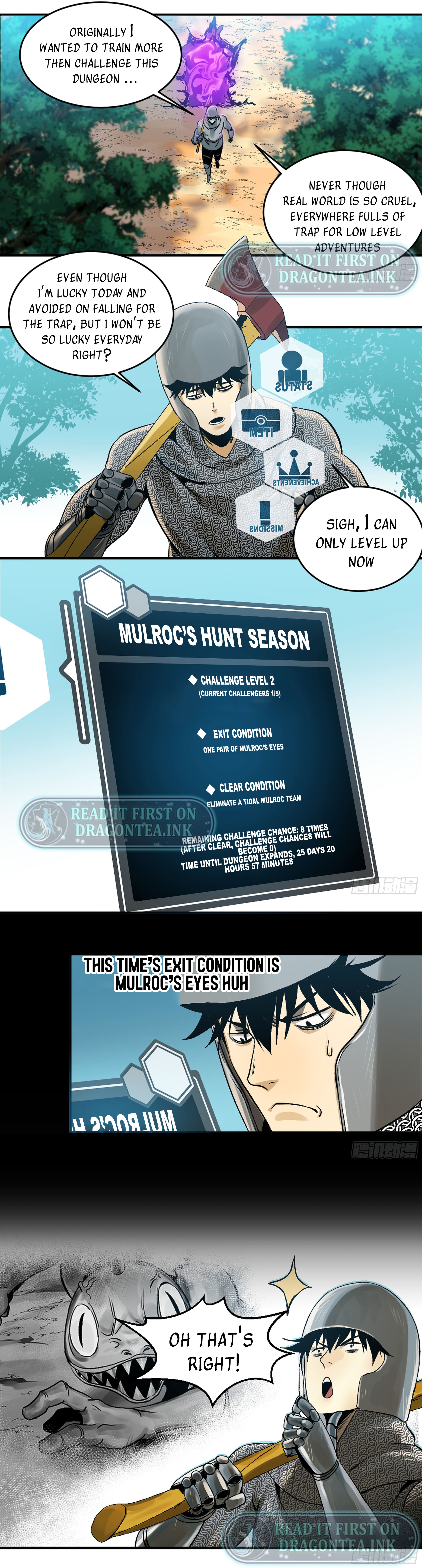 Walking with Death: Start From Murloc Dungeons chapter 4 page 6