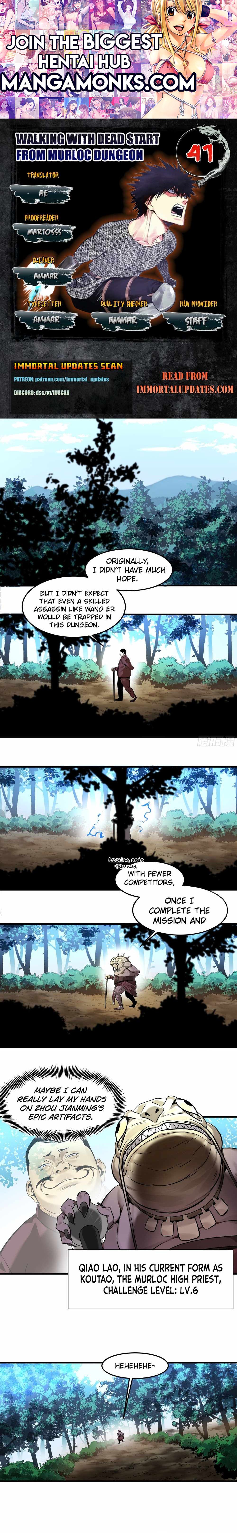 Walking with Death: Start From Murloc Dungeons chapter 41 page 1