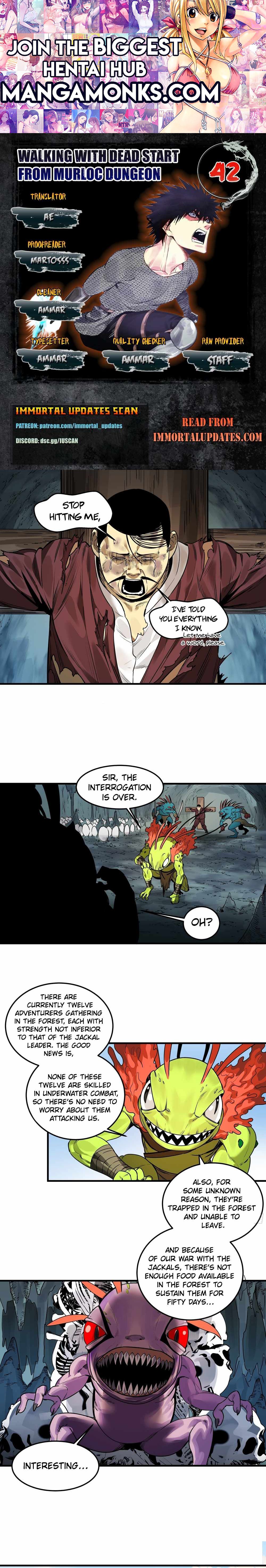 Walking with Death: Start From Murloc Dungeons chapter 42 page 1