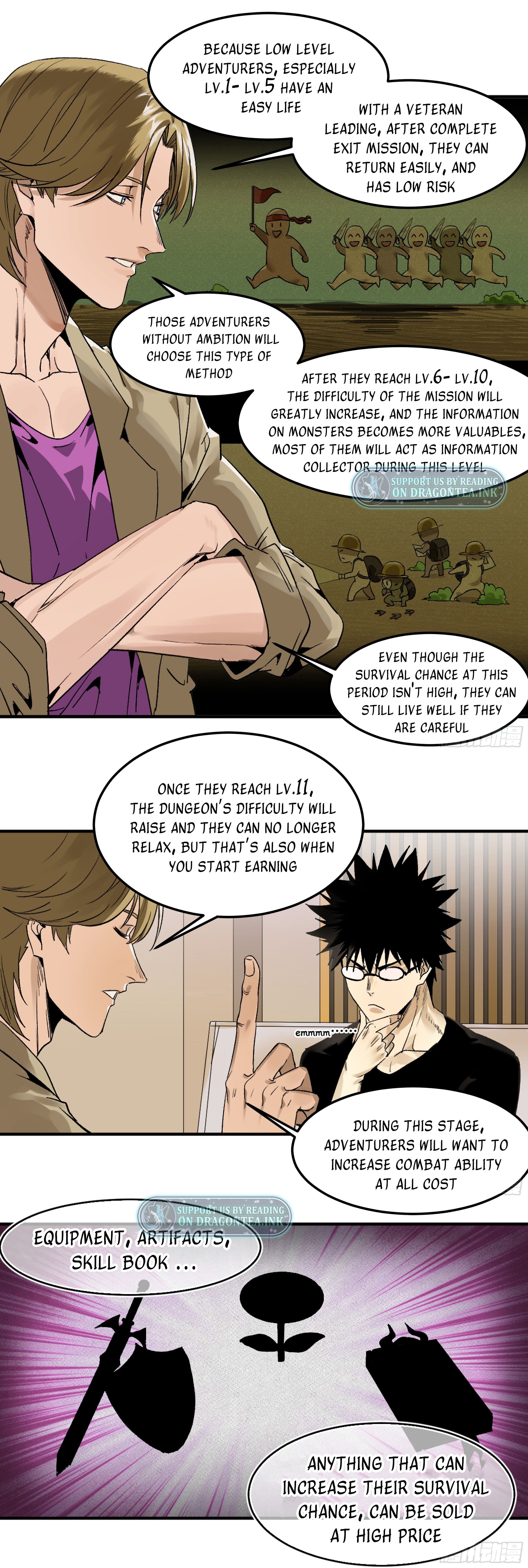 Walking with Death: Start From Murloc Dungeons chapter 5 page 7