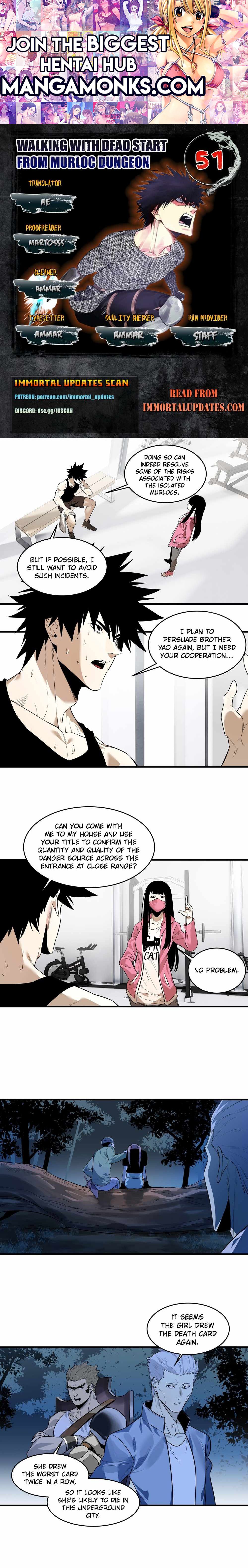 Walking with Death: Start From Murloc Dungeons chapter 51 page 1