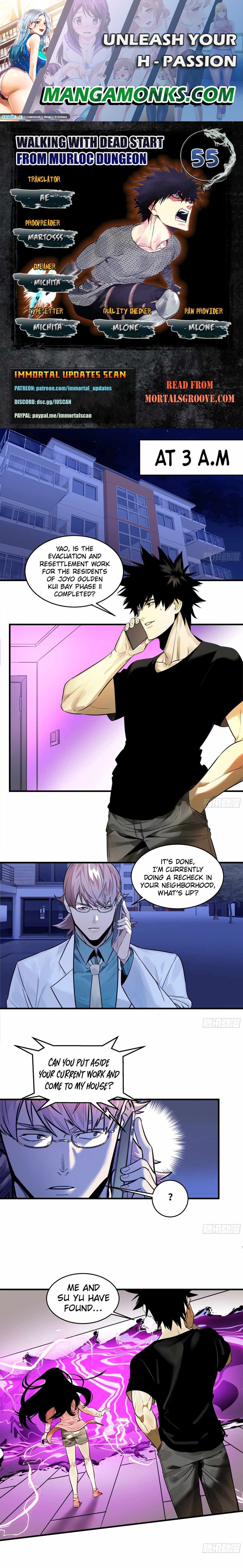 Walking with Death: Start From Murloc Dungeons chapter 55 page 1