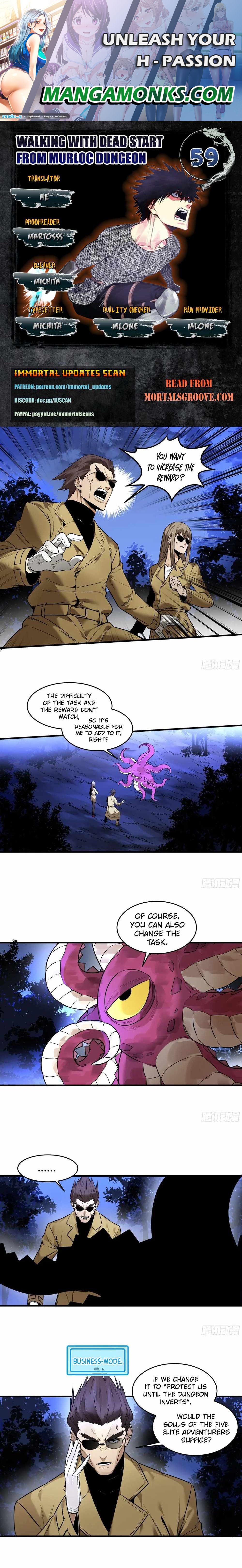 Walking with Death: Start From Murloc Dungeons chapter 59 page 1