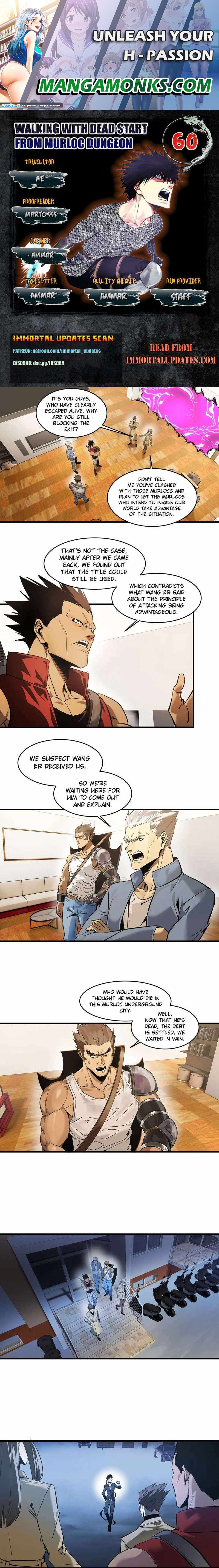 Walking with Death: Start From Murloc Dungeons chapter 60 page 1