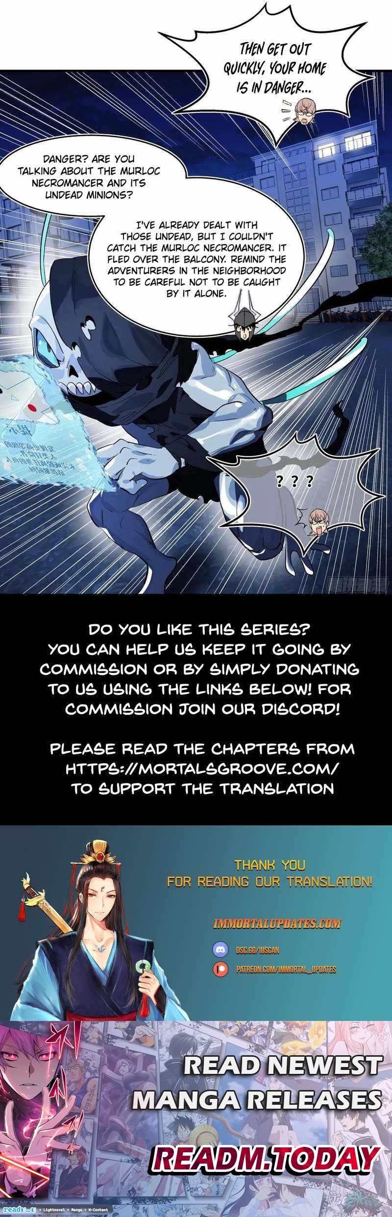 Walking with Death: Start From Murloc Dungeons chapter 68 page 8