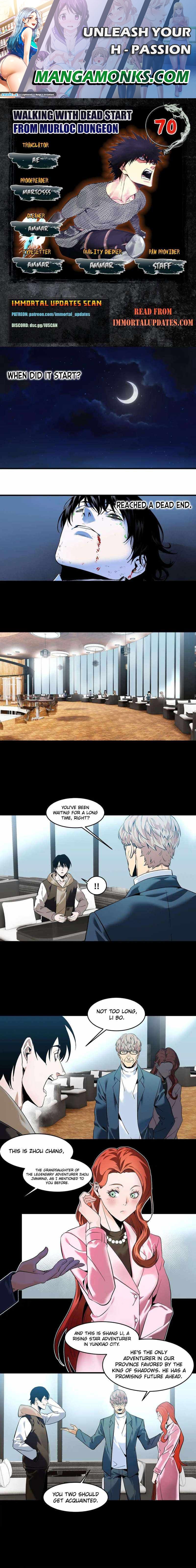 Walking with Death: Start From Murloc Dungeons chapter 70 page 1