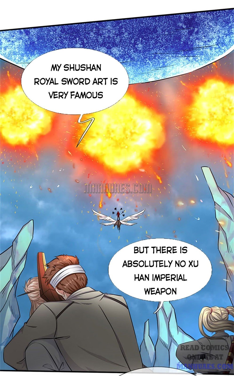 Wan Gu Shen Wang chapter 123 page 10