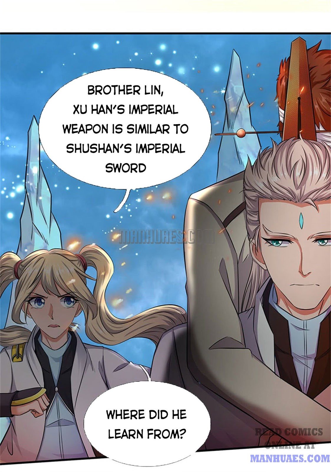 Wan Gu Shen Wang chapter 123 page 9