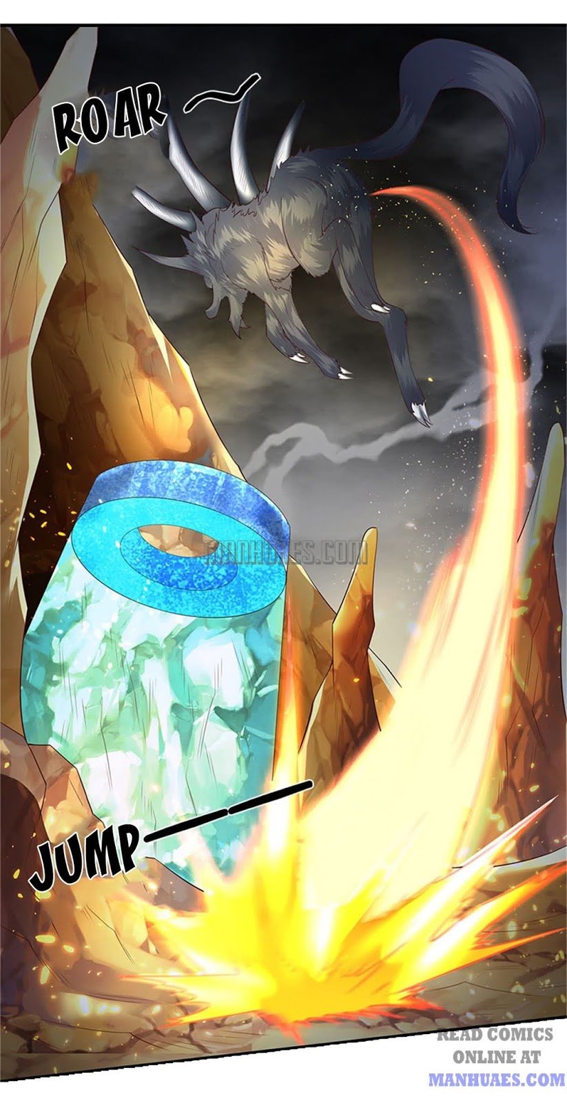 Wan Gu Shen Wang chapter 124 page 8