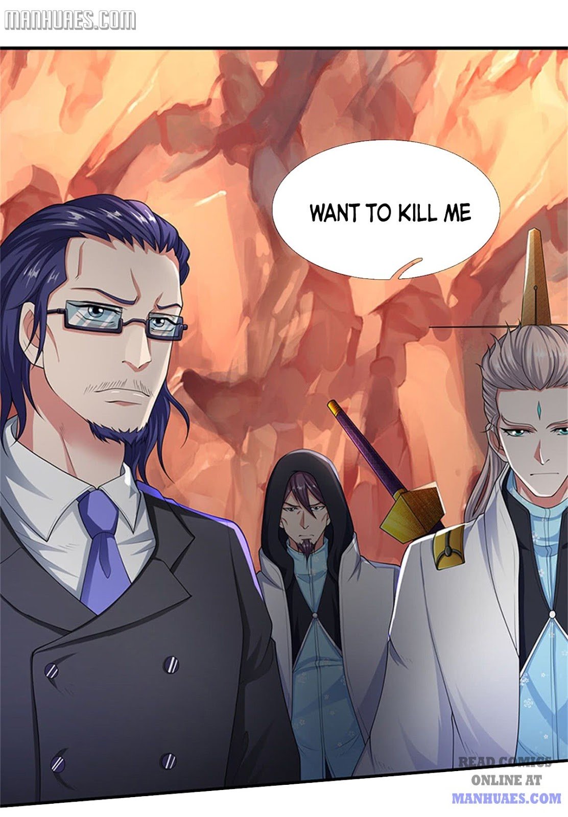 Wan Gu Shen Wang chapter 128 page 1