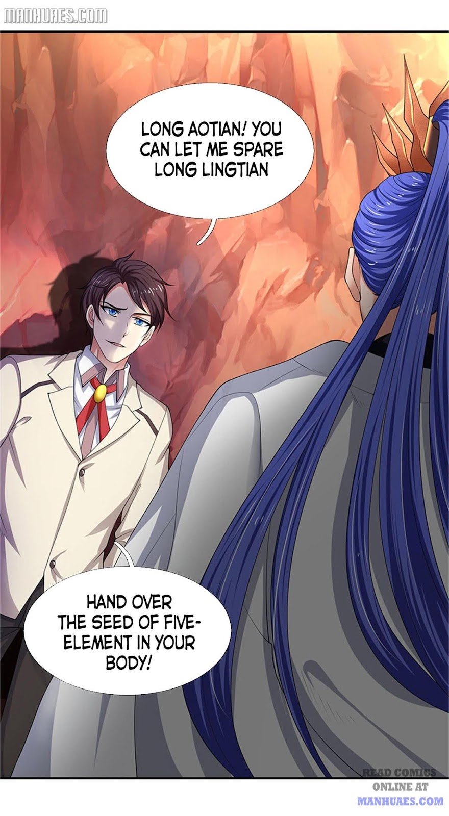 Wan Gu Shen Wang chapter 128 page 12