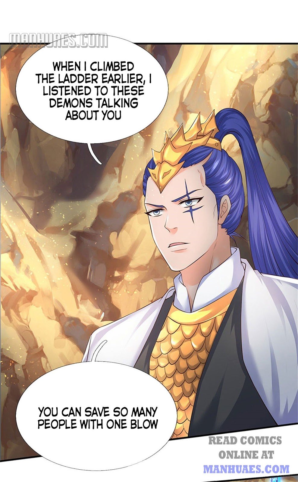 Wan Gu Shen Wang chapter 129 page 1