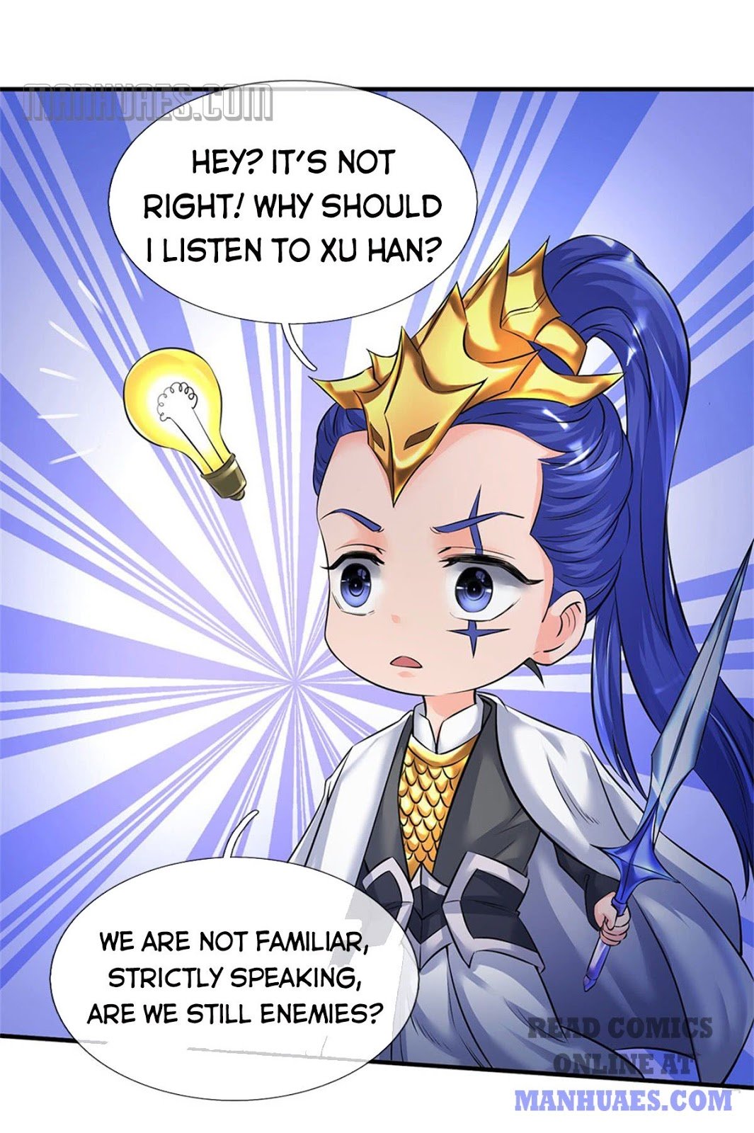 Wan Gu Shen Wang chapter 134 page 1