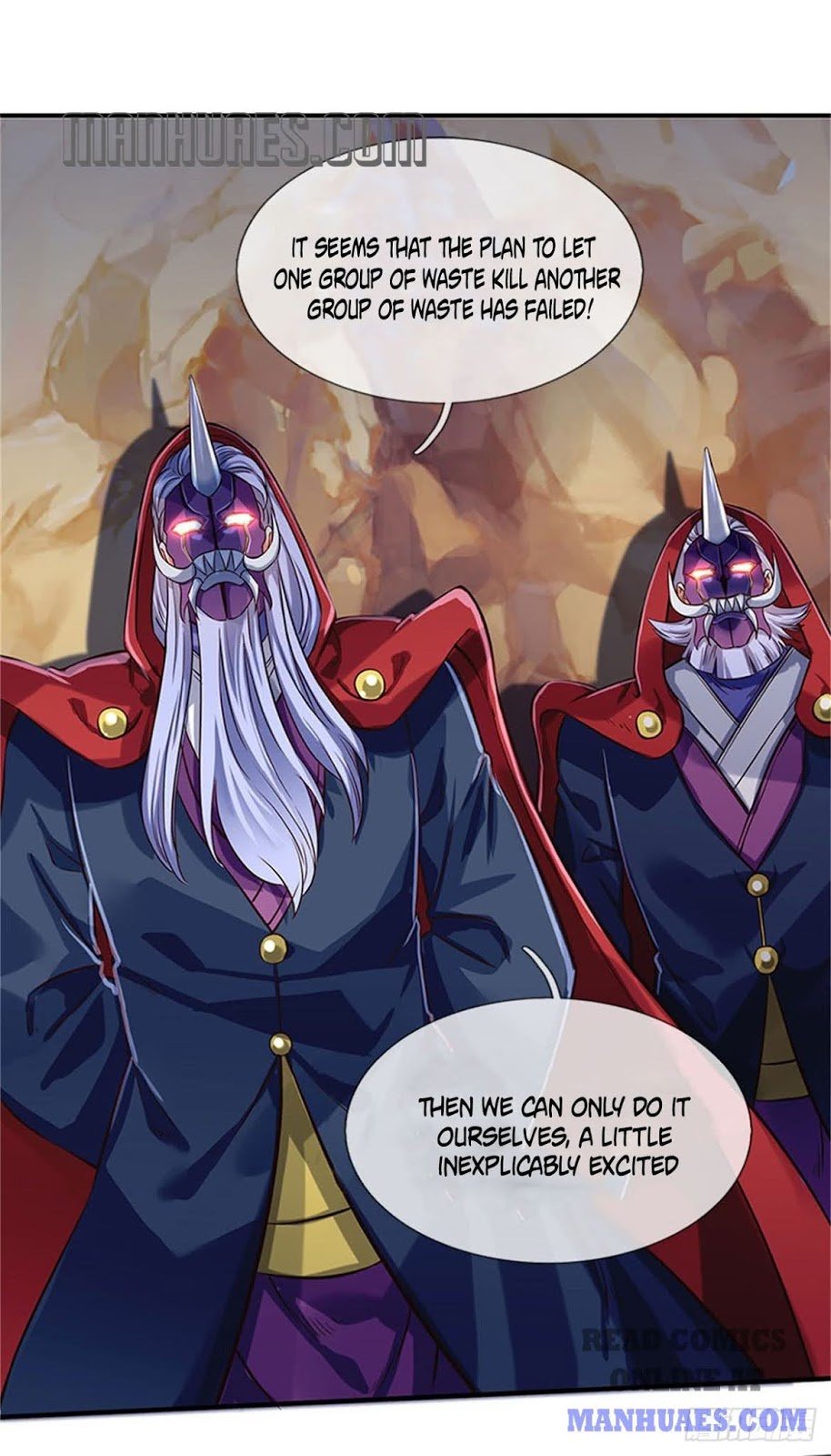 Wan Gu Shen Wang chapter 138 page 1