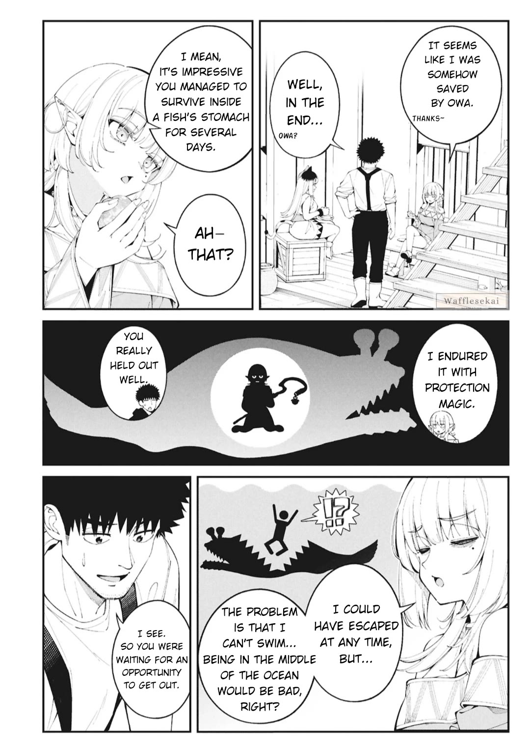 Wandering Around Another World With Just One Fishing Rod chapter 4 page 14