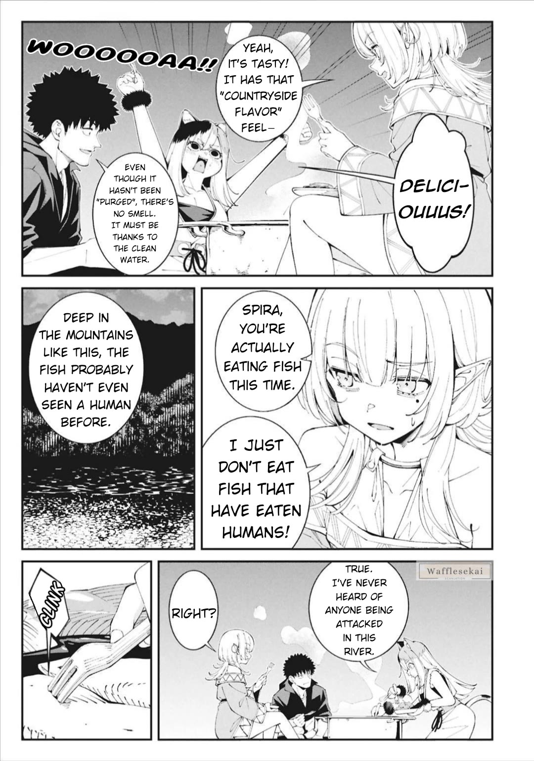 Wandering Around Another World With Just One Fishing Rod chapter 5 page 22