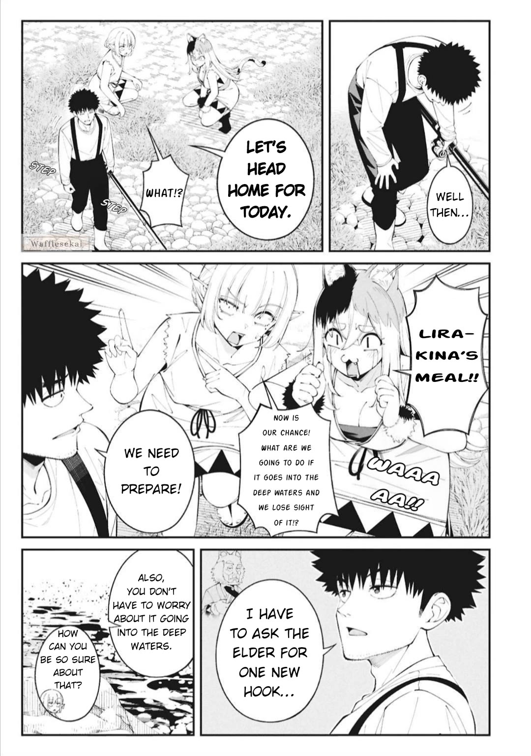 Wandering Around Another World With Just One Fishing Rod chapter 5 page 4