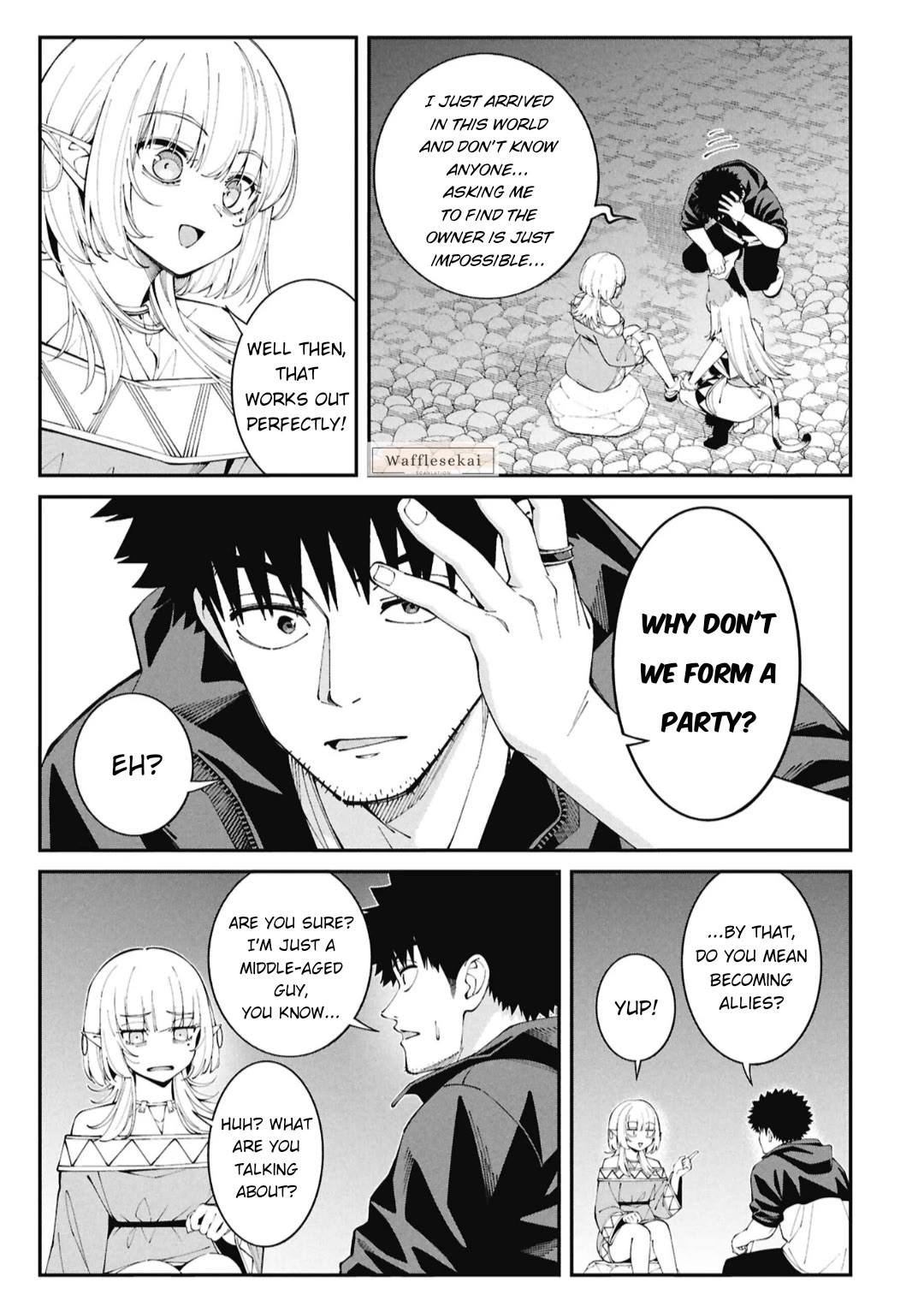 Wandering Around Another World With Just One Fishing Rod chapter 6 page 8