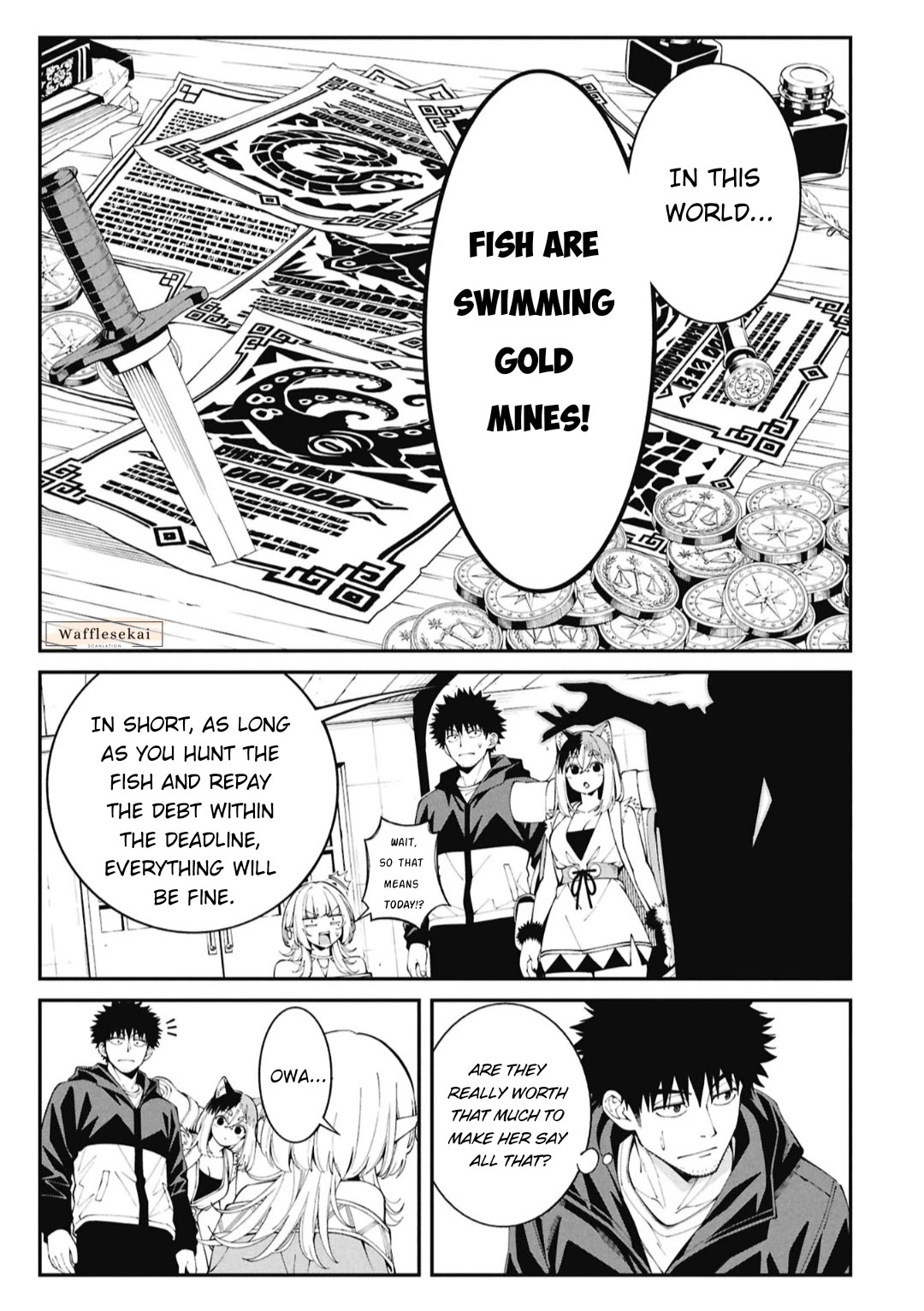 Wandering Around Another World With Just One Fishing Rod chapter 8 page 9