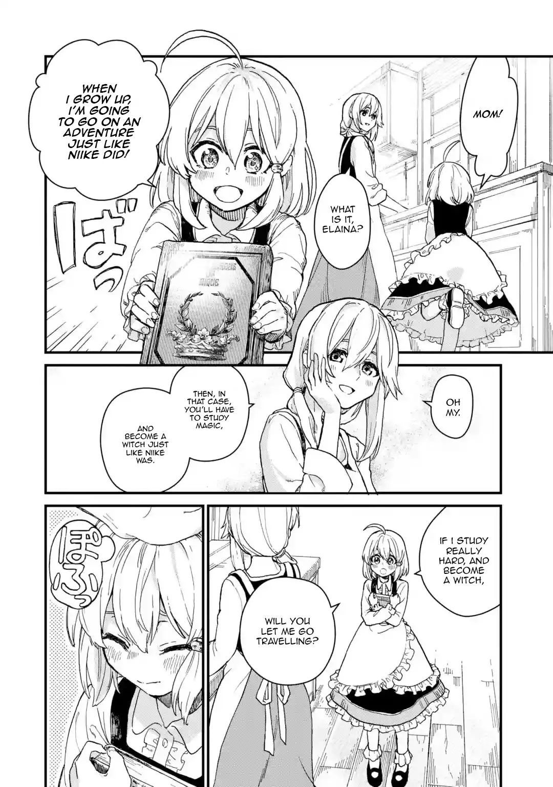 Wandering Witch: The Journey of Elaina chapter 1 page 2