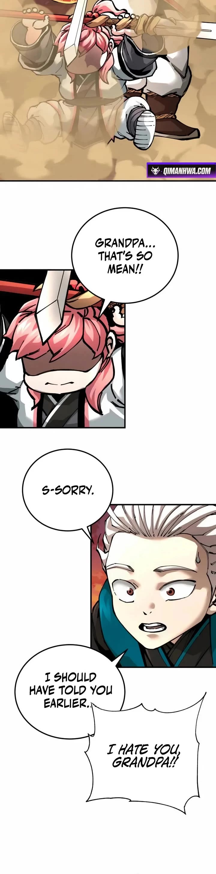Warrior Grandpa and Supreme Granddaughter chapter 105 page 23