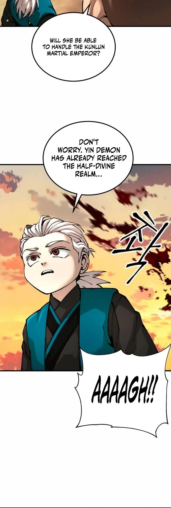 Warrior Grandpa and Supreme Granddaughter chapter 105 page 28
