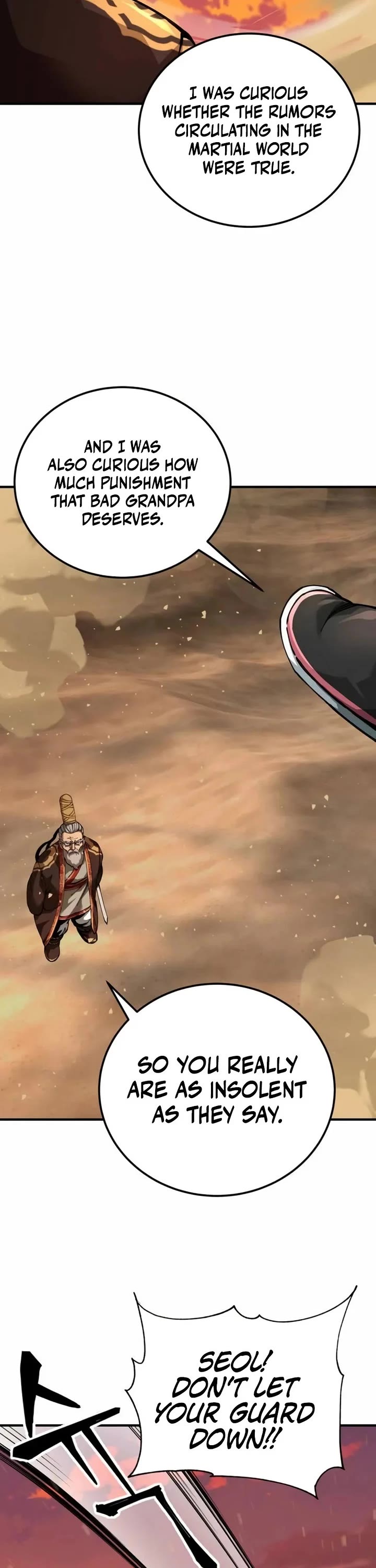 Warrior Grandpa and Supreme Granddaughter chapter 105 page 8