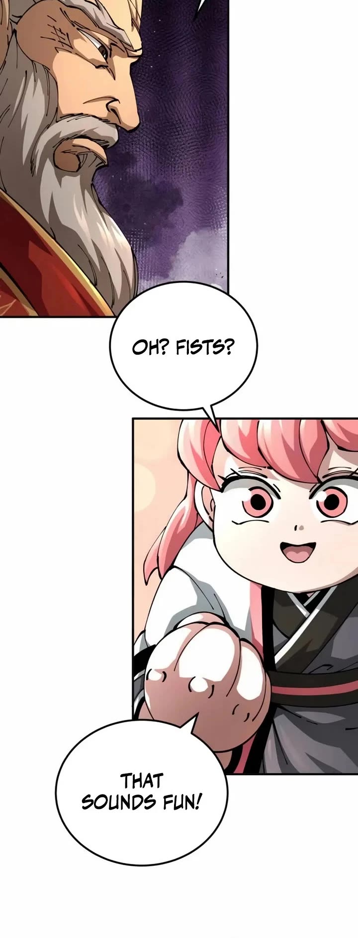 Warrior Grandpa and Supreme Granddaughter chapter 106 page 58