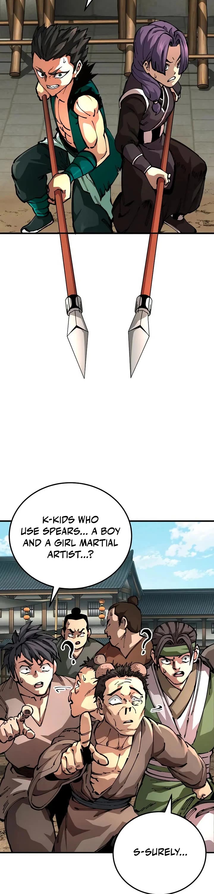 Warrior Grandpa and Supreme Granddaughter chapter 110 page 17