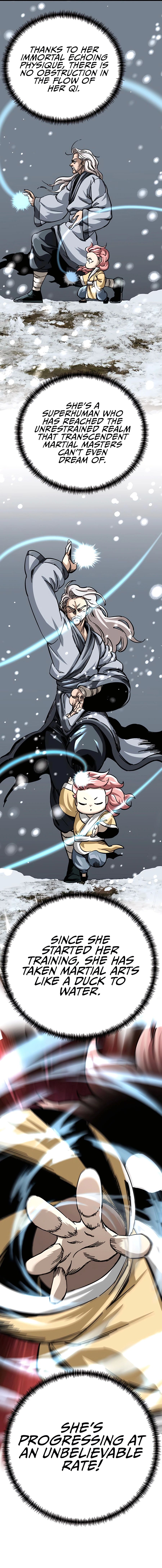 Warrior Grandpa and Supreme Granddaughter chapter 18 page 22