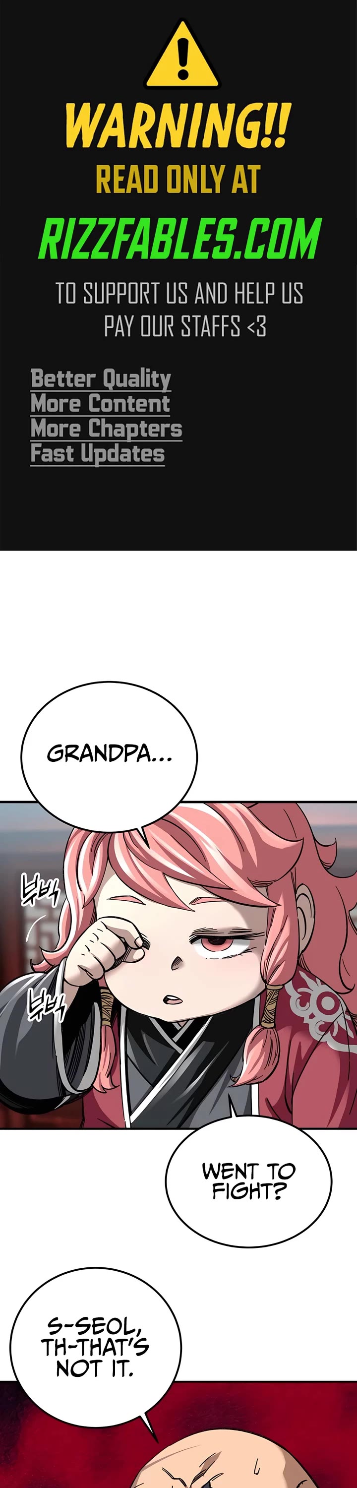 Warrior Grandpa and Supreme Granddaughter chapter 38 page 1