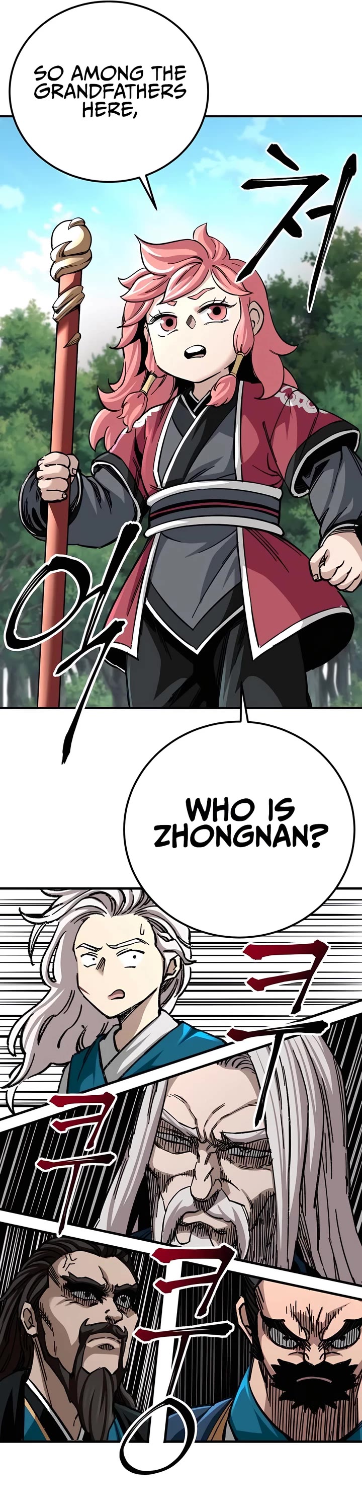 Warrior Grandpa and Supreme Granddaughter chapter 38 page 46