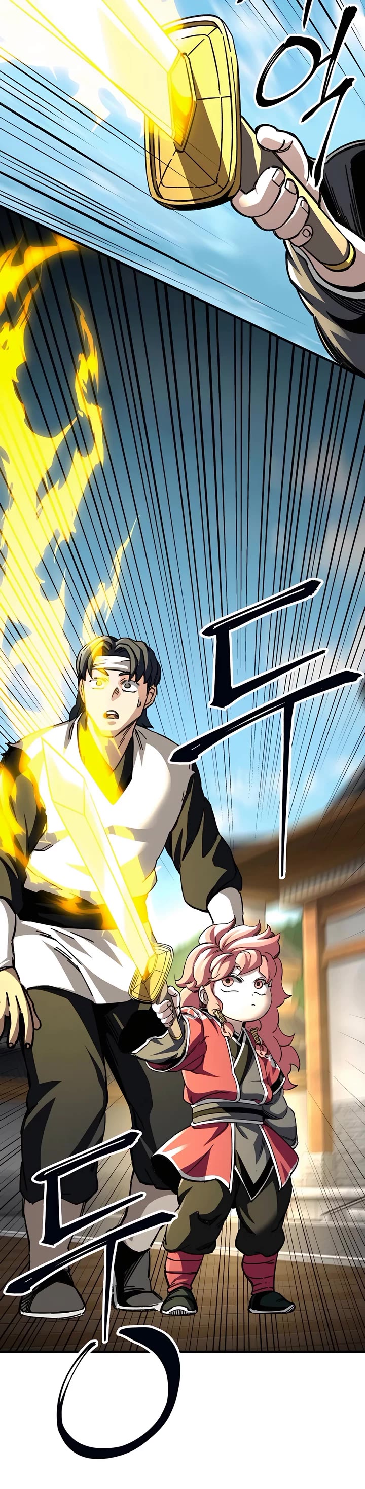 Warrior Grandpa and Supreme Granddaughter chapter 54 page 33