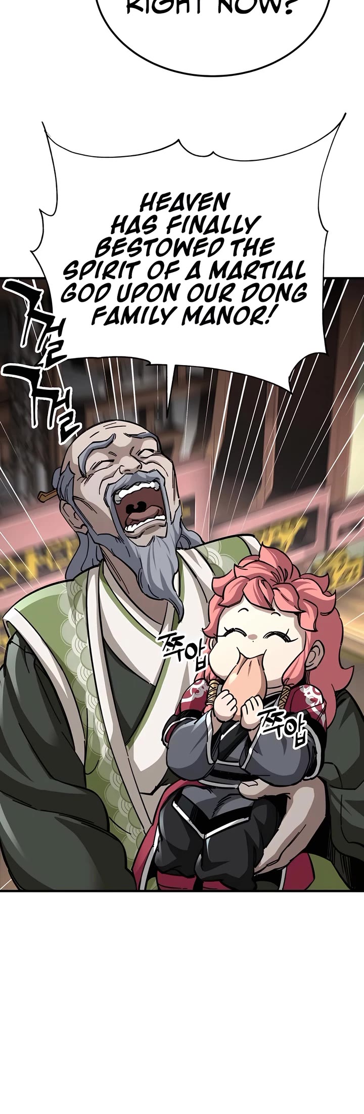 Warrior Grandpa and Supreme Granddaughter chapter 54 page 37