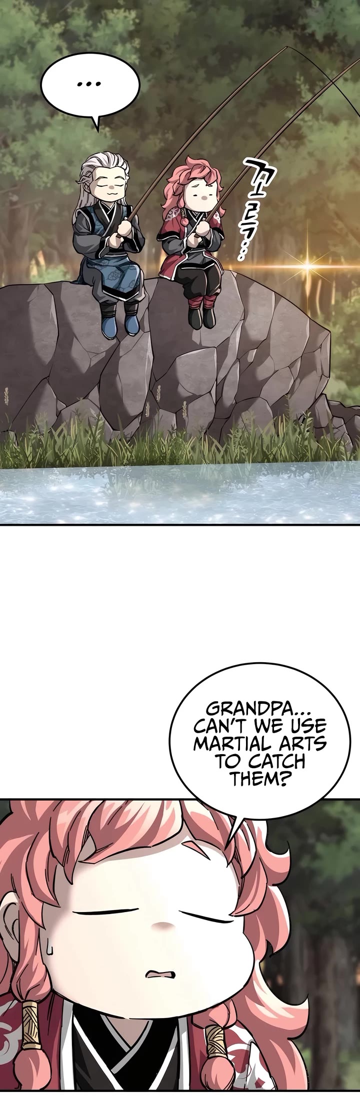 Warrior Grandpa and Supreme Granddaughter chapter 58 page 21