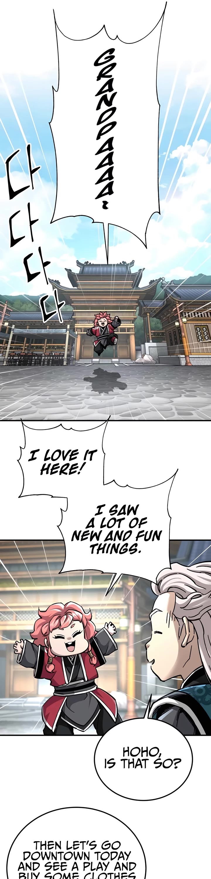 Warrior Grandpa and Supreme Granddaughter chapter 59 page 39