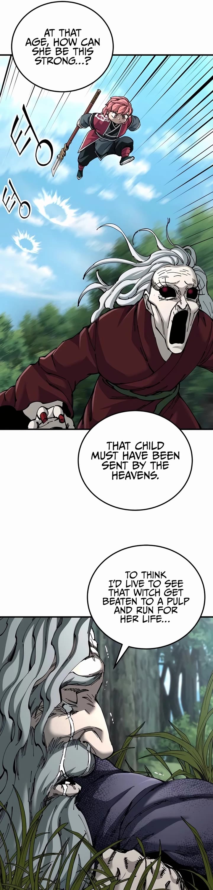 Warrior Grandpa and Supreme Granddaughter chapter 78 page 17