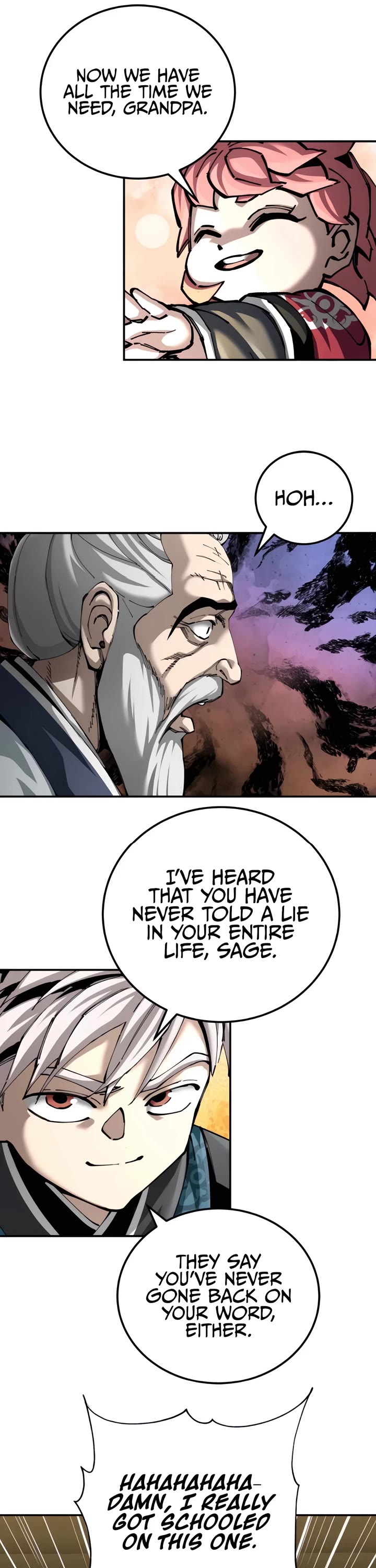 Warrior Grandpa and Supreme Granddaughter chapter 85 page 20