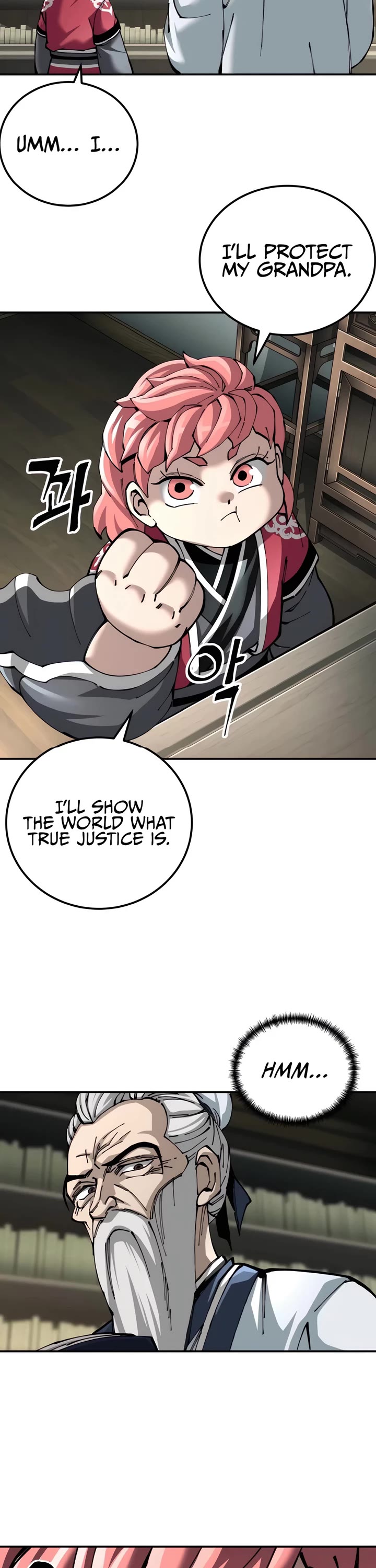 Warrior Grandpa and Supreme Granddaughter chapter 85 page 33