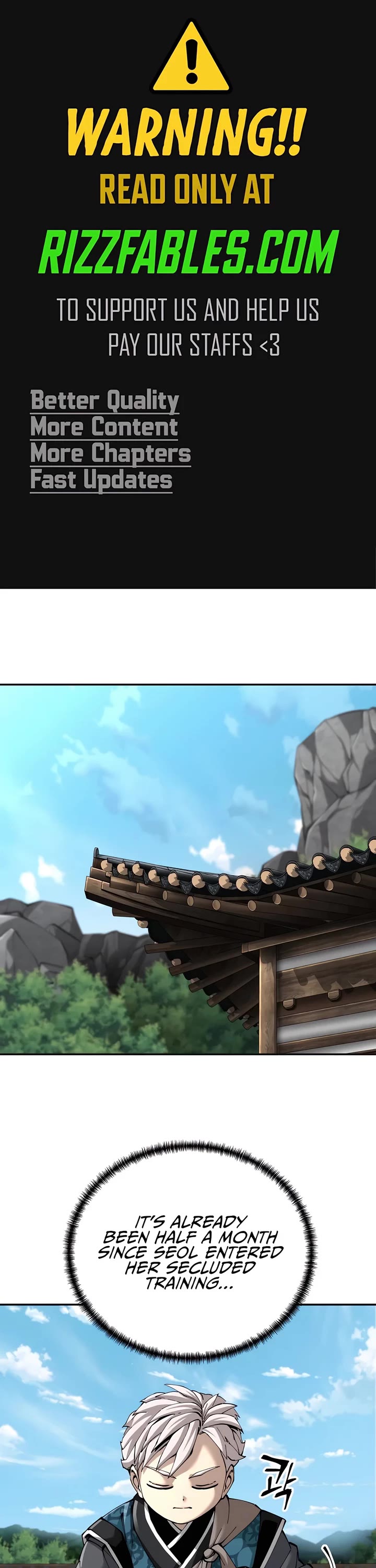 Warrior Grandpa and Supreme Granddaughter chapter 86 page 1