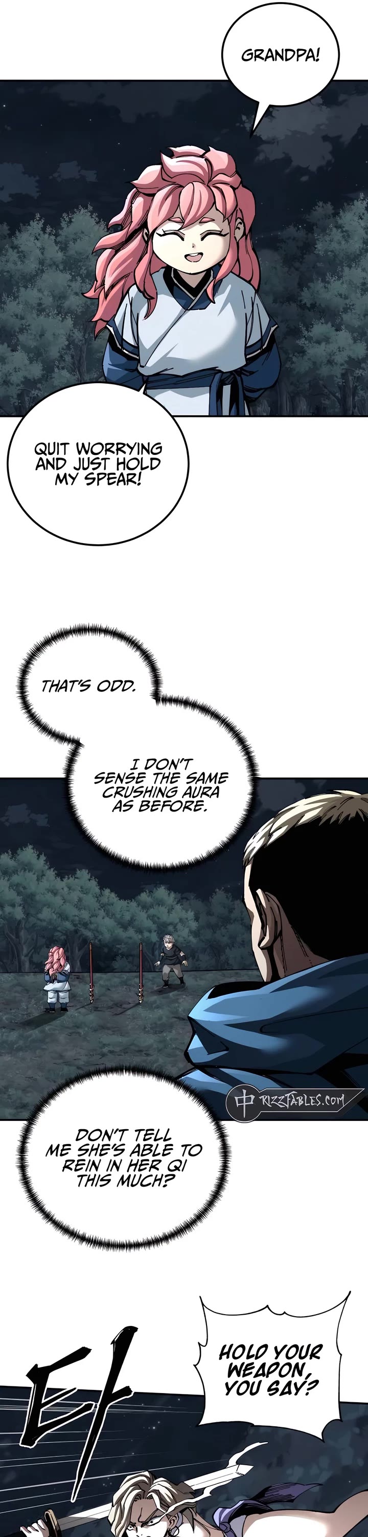 Warrior Grandpa and Supreme Granddaughter chapter 97 page 22