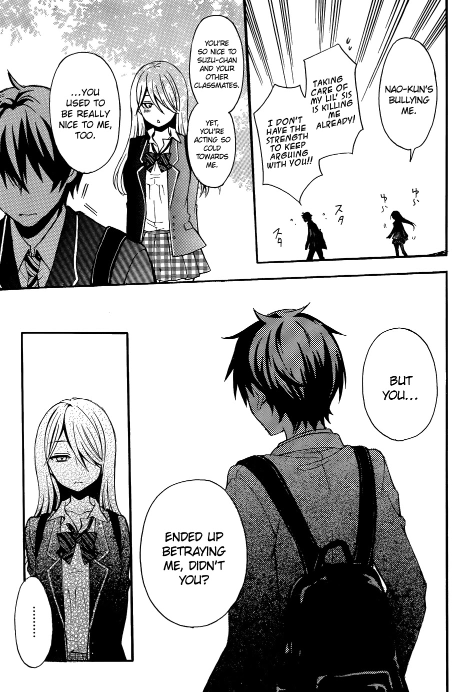 Watari-kun no xx ga Houkai Sunzen chapter 1 page 33