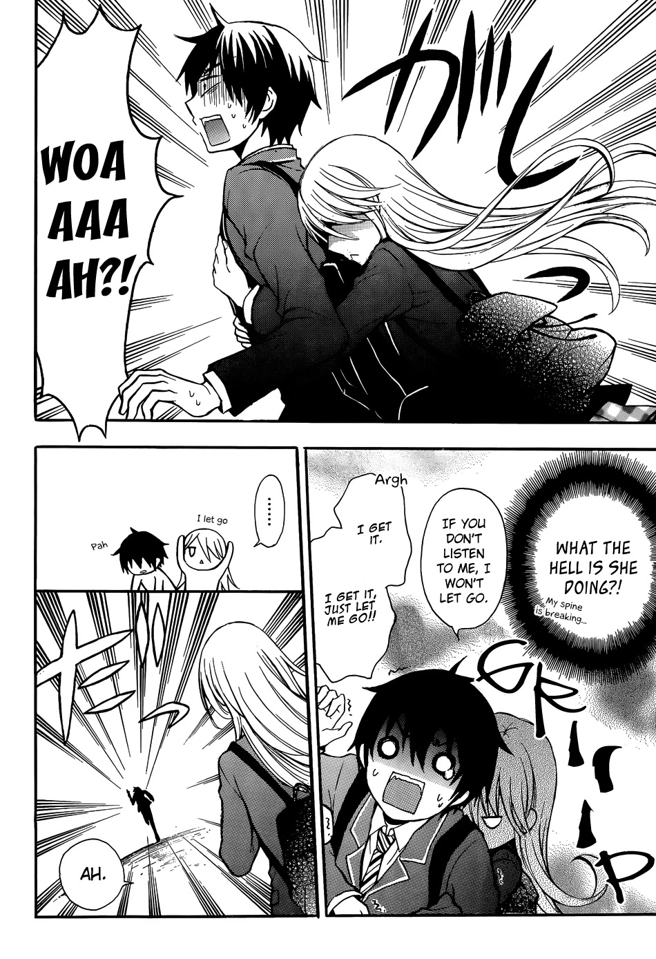 Watari-kun no xx ga Houkai Sunzen chapter 1 page 34