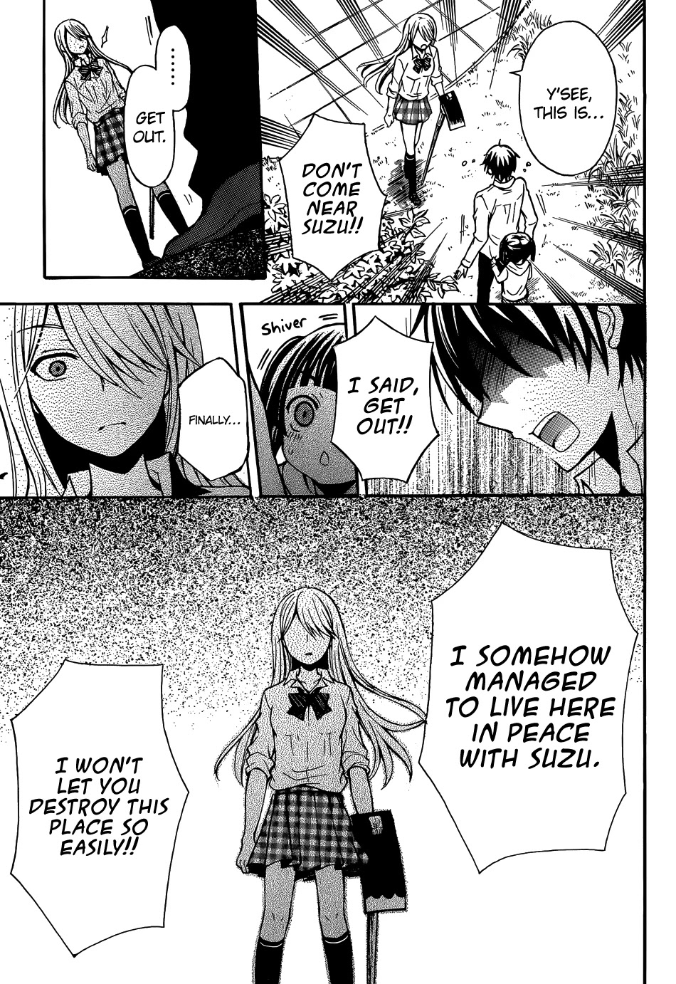 Watari-kun no xx ga Houkai Sunzen chapter 1 page 46