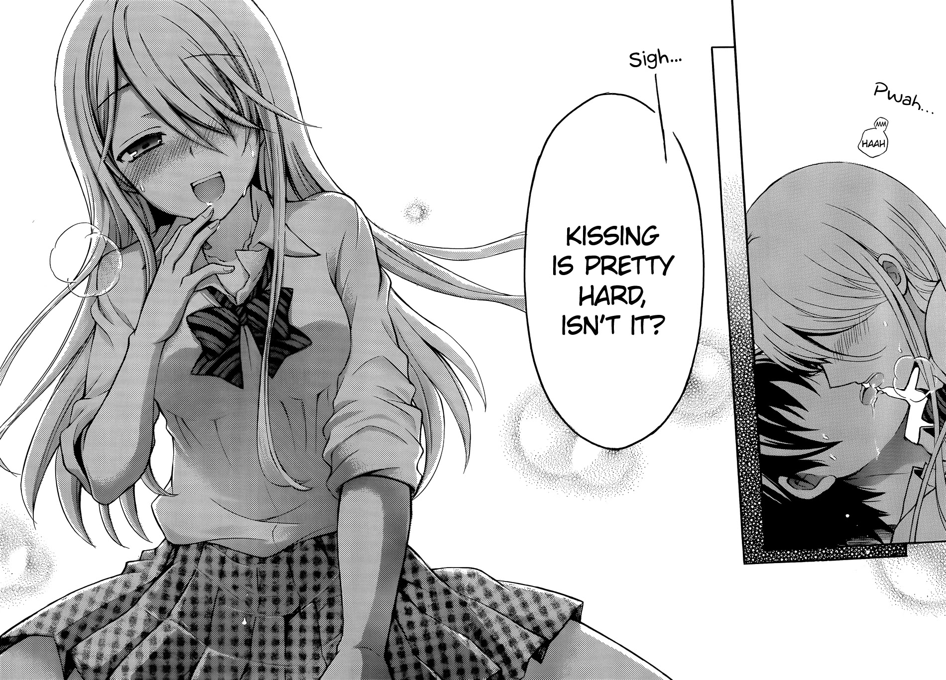 Watari-kun no xx ga Houkai Sunzen chapter 1 page 54