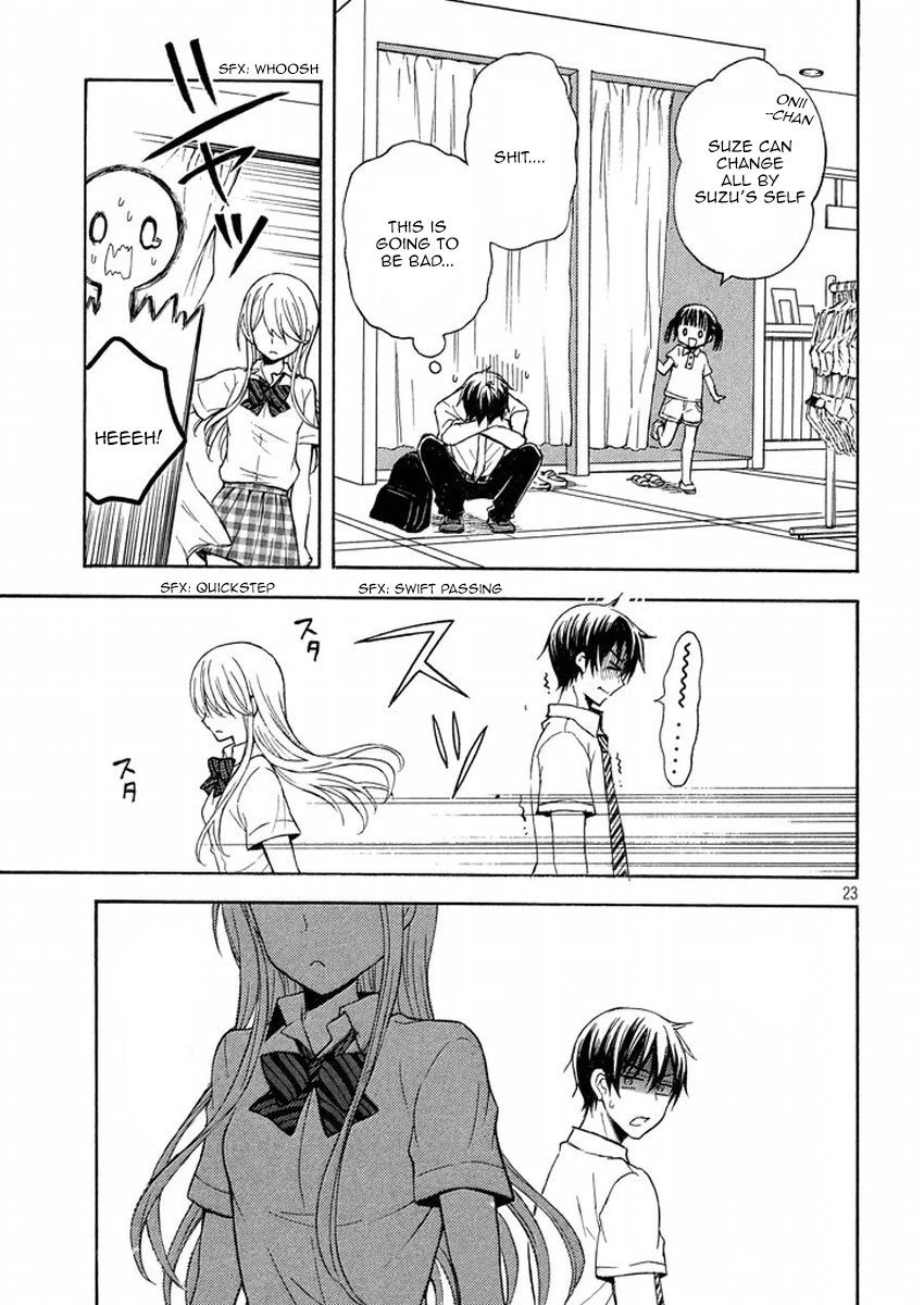 Watari-kun no xx ga Houkai Sunzen chapter 10 page 22