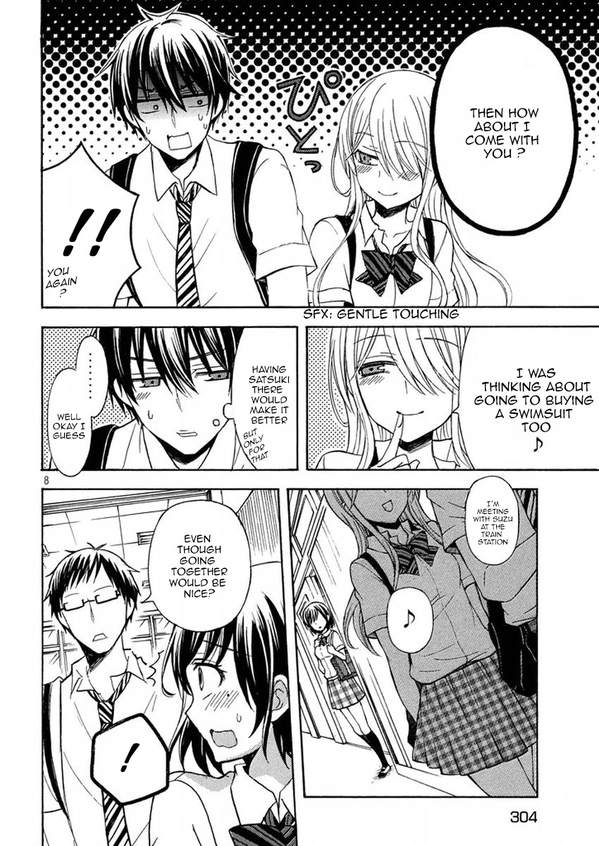 Watari-kun no xx ga Houkai Sunzen chapter 10 page 8